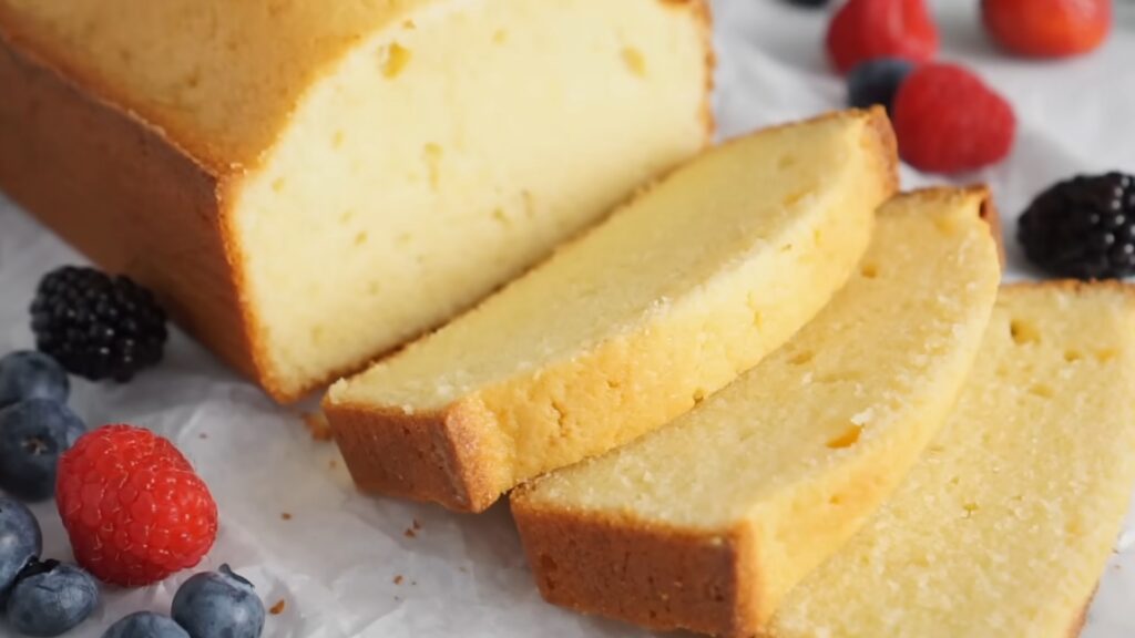 Vanilla Pound Cake Recipe