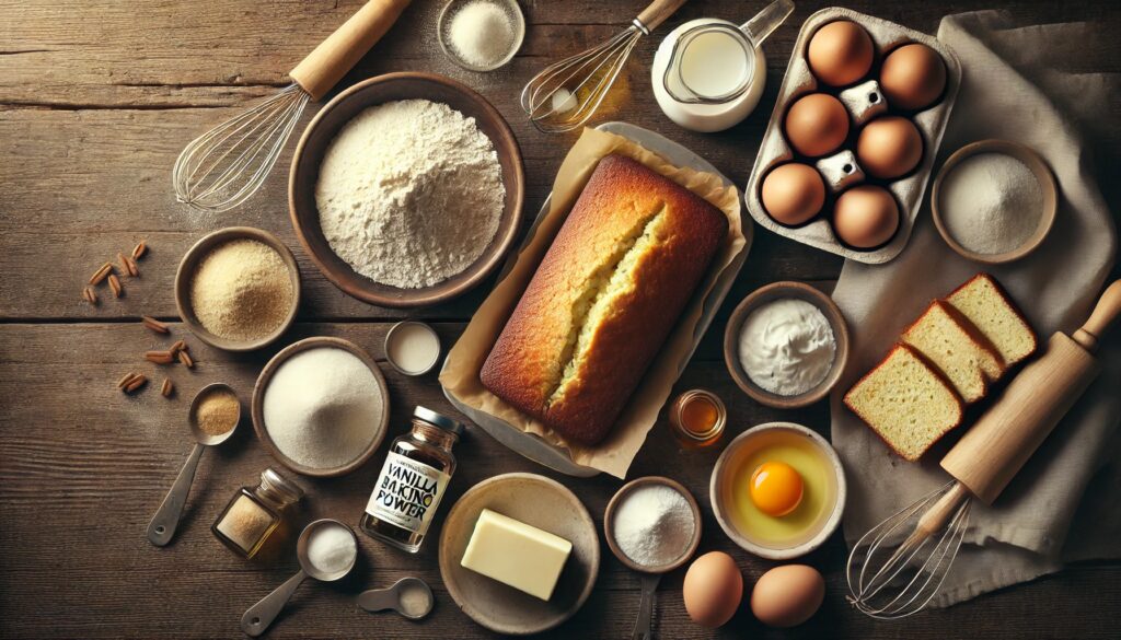 Ingredients  Vanilla Pound Cake Recipe