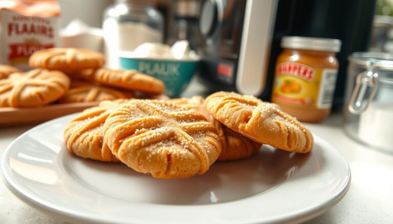 Air Fryer Peanut Butter Cookies